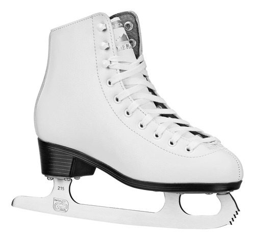 Cascade - Patines De Hielo Para Niña, Color Blanco, Talla 1