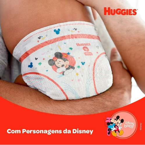 Kit 4 Fraldas Huggies Supreme Care M Com 40 Unidades Cada