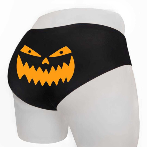 Ropa Interior De Mujer Calabaza Halloween 