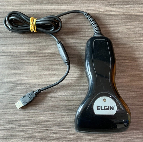 Leitor De Código De Barras Elgin Usb Preto