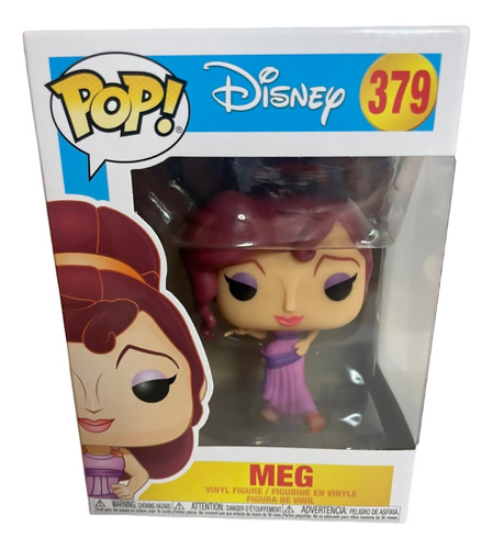 Funko Pop #379 Disney Megara Película Hércules 