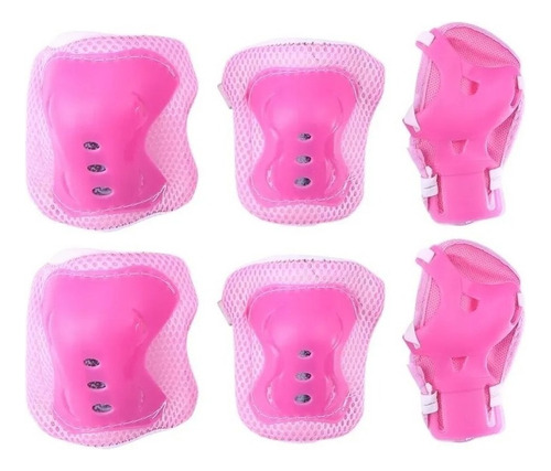Set De Protección Infantil Rodilleras + Coderas + Muñequeras