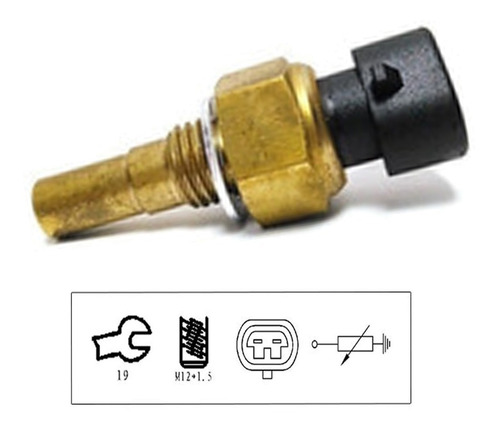 Sensor Valvula Temperatura Electroventilador Corsa / Chevy