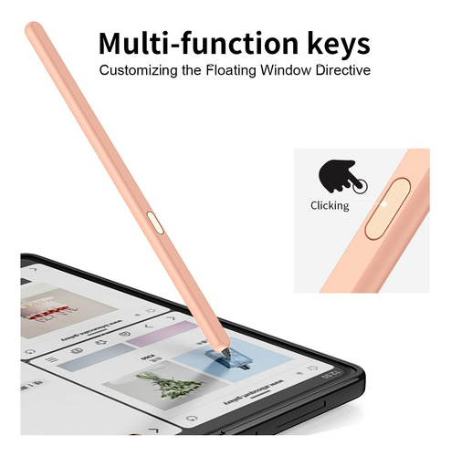 Caneta Stylus Shieid Galaxy Z Fold 6 S Pen Fold Edition Rosa