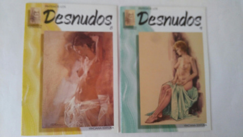 Libros Pintemos Los Desnudos Colección Leonardo No. 8 Y 9