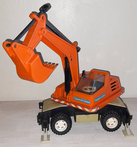 A Playmobil 3472 Maquina Cargadora Constuccion Obra Playlgh (Usado)