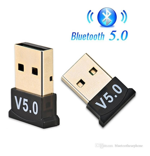 Adaptador Mini Bluetooth Usb Dongle 5.0 Para Pc