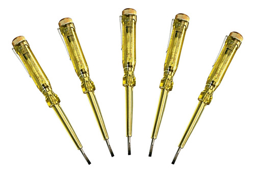 Probadores De Corriente 100v - 500v Stanley 5 Unidades