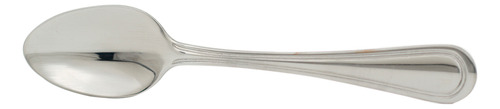 48 Cucharas Moka Linea Emilio Acero Inoxidable 48 Piezas Mango Plateado Lupita