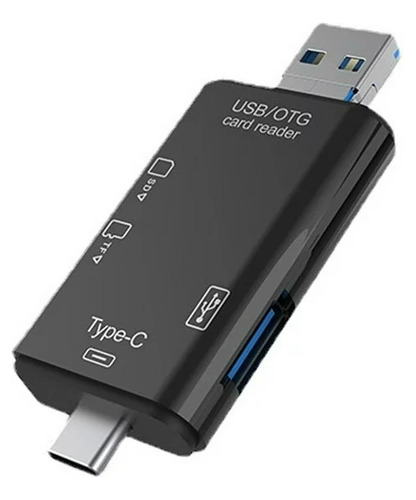 Adaptador 3 En 1 Lector Tarjetas Sd Y Micro Sd, 2.0 Usb