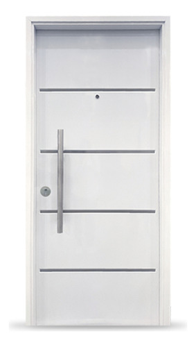 Puerta De Abrir Derecha Barmetal Platí Ac Blanco 80 3130pf