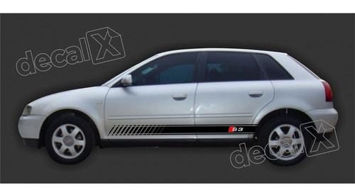 Adesivo Faixa Emblema Audi A3 S3 Faixa Lateral Imp2