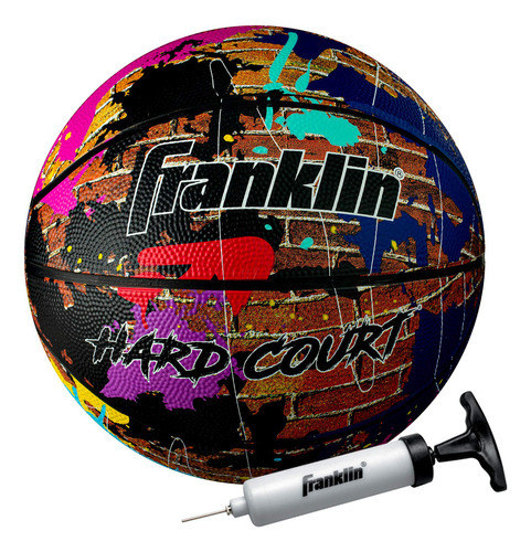 Franklin Sports Baloncesto Para Cancha Dura, Baloncesto De . Color Multi