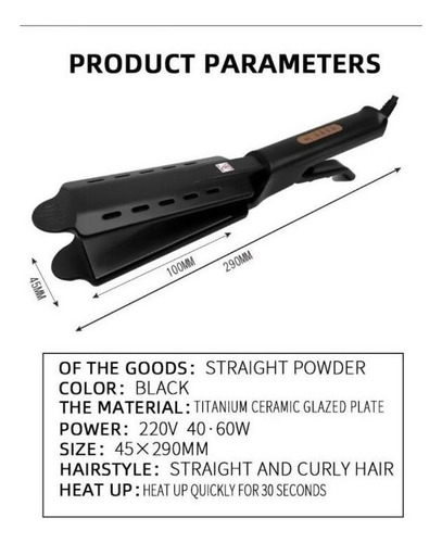 Herramientas De Peluquería Plancha De Pelo De Cuatro Velocid
