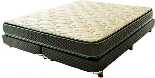 Sommier Y Colchon Cannon Exclusive Pillow 2 X 2 King Espuma