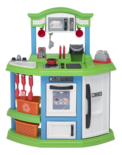 Cocina Infantil Cozy Grande Con Accesorios Universo Binario