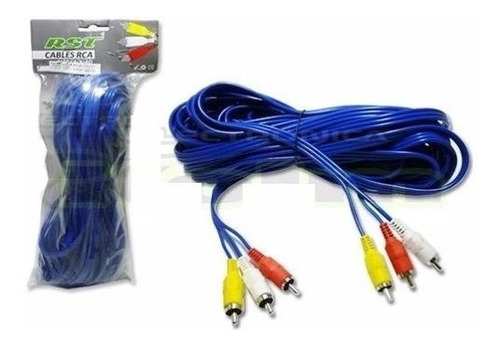 Cable Rca 3x3 10 Metros / Cyber Clinic 3.0
