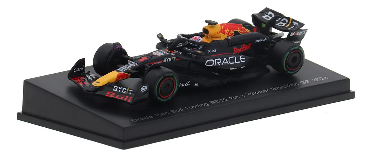 F1 Oracle Red Bull Racing Brasil Verstappen 2024 1:64 Spark