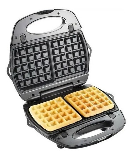 Sandwichera Wafflera Tfal Sw610052 Negro