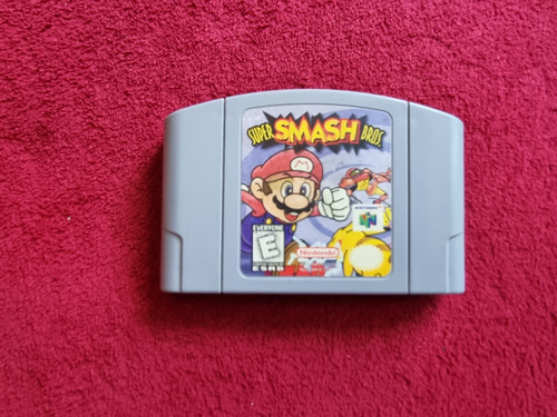 Súper Smash Bros 64 Cartucho Totalmente Original N64 (Usado)