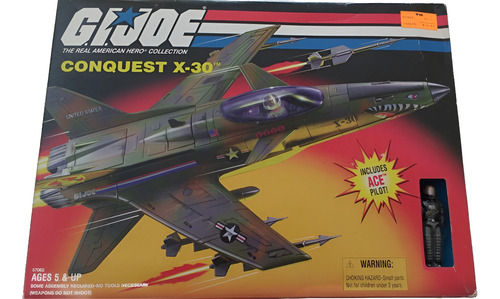 Gijoe Conquest X30 Con Figura Exclusiva Ace, Toys R Us