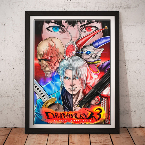 Cuadro Gamer - Devil May Cry - Fan Art