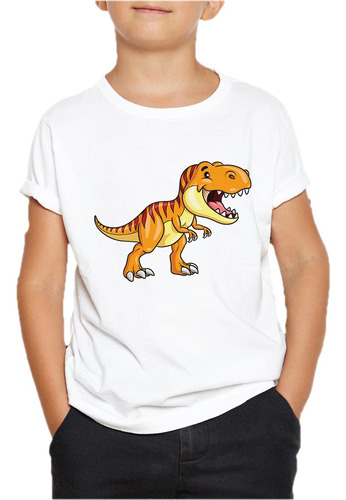 Remera Nene Niño Cumpleaños Regalo Infantil Dinosaurio Rex 2