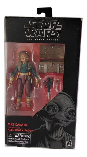 Figura Maz Kanata De La Colección The Black Series