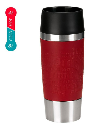 Mug T-fal Travel 0.36l Rojo T