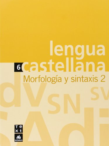 Quadern De Lengua Castellana Morfologia Y Sintaxis 2 -q Llen