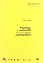 Comprar Libro Arqueologia Y Estadistica 1 Introduccion De Barcel