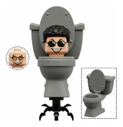 Skibidi Toilet Mini Figura Armable Ver Fotos Lee Descripción