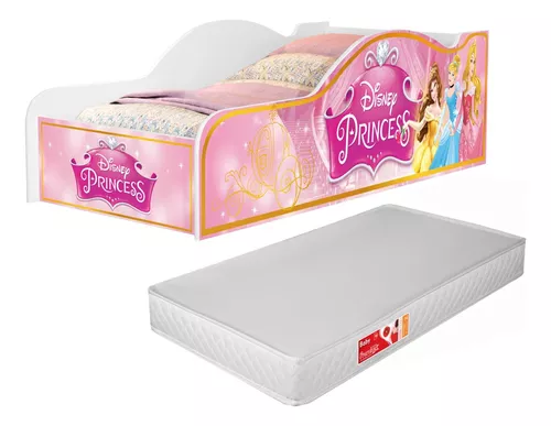 Cama Infantil Mini Cama Boneca Barbie Com Colchão em Promoção na