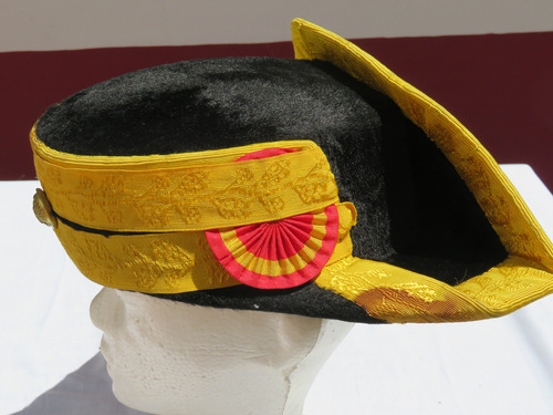 Tricornio De Gala Guardia Civil Época 1960 (Usado)