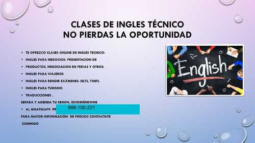 Curso De Ingles Americano Y Británico. Via Zoom Online.