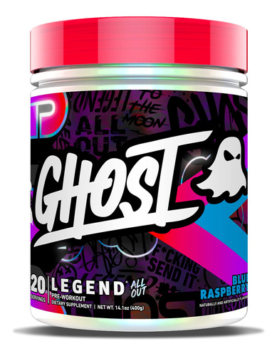 Ghost Polvo Energtico Preentrenamiento, Legend All Out, Fra