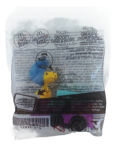 Promocional Mcdonalds Charlie Brown Woodstock 2 Lacrado 2016