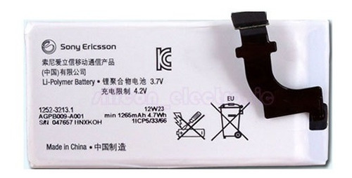 Bateria Original Sony Ericsson Lt22i Xperia P 1265mah