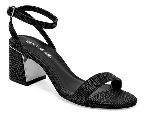 Zapatilla Con Pulsera Ald Rg01 Para Mujer Color Negro E8