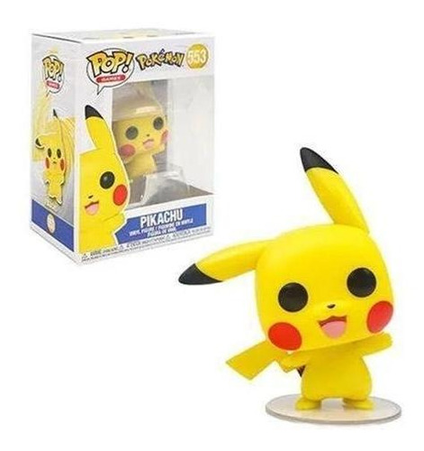 Boneco Funko Pop Pokemon Pikachu 553