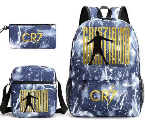 Mochila Golden Legend Cr7 De Cristiano Ronaldo, Paquete