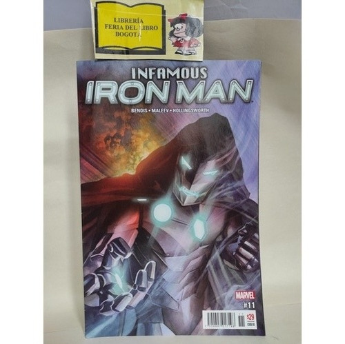 Infamous Iron Man #11 - Bendis - 2018 - Marvel Smash - 