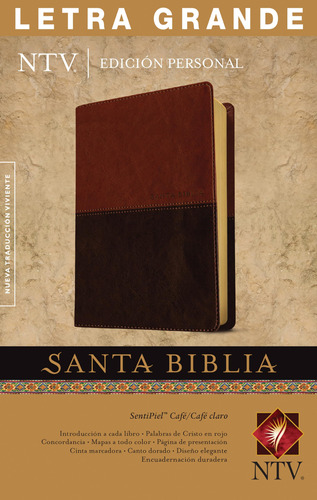 Libro : Santa Biblia Ntv, Edicion Personal, Letra Grande,..