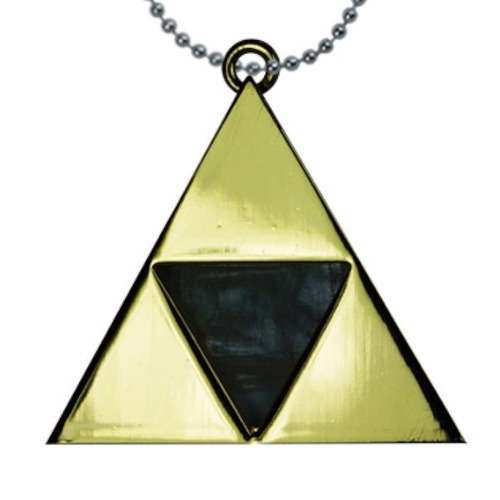 Imagen 1 de 1 de Zelda Dije Collar Triffuerza Triangulo