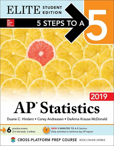 5 Steps To A 5: Ap Statistics 2019 Elite Student Edi