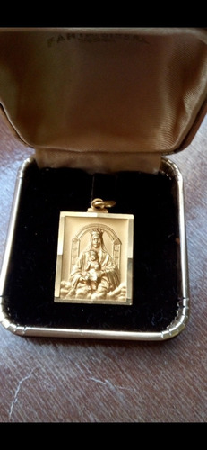 Medalla Oro 18 K Virgen De Coromoto 