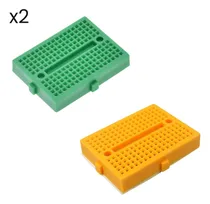 Comprar Mini Protoboard 170 Puntos Colores Breadboard Syb-170 Kit 2