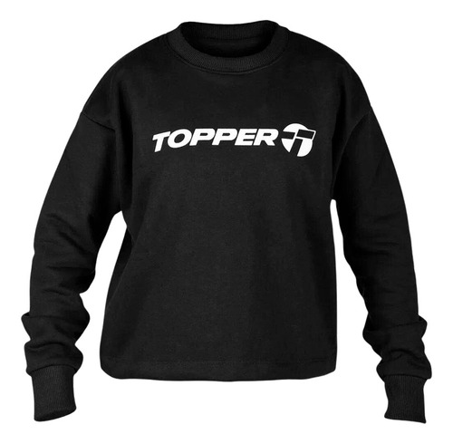 Topper Buzo Rtc Wmn Oversize Crew Urb - Mujer - 165791