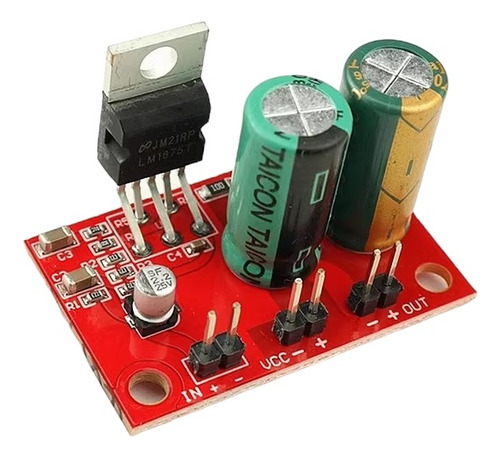 Lm1875 Placa Montada Amplificador Potência Ci Lm1875t 30 W