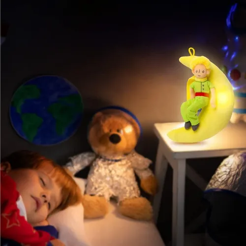 Lámpara De El Principito Con Luna Para Hora De Dormir